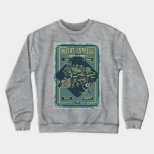 RETRO TRAIN Crewneck Sweatshirt